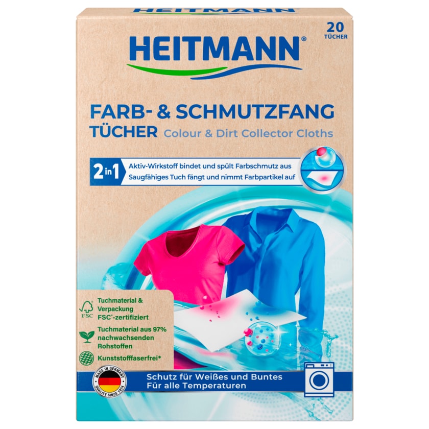 Heitmann Farb- & Schmutzfangtücher 20 Stück